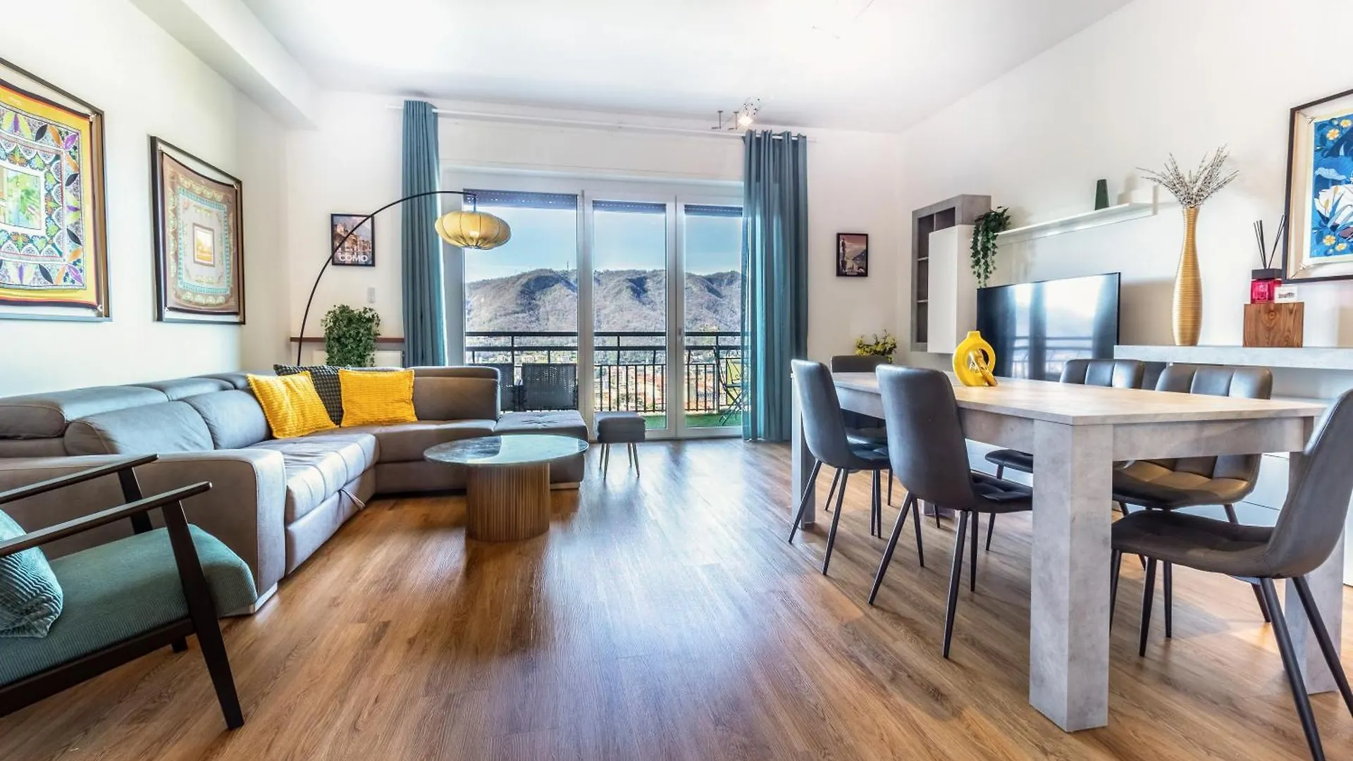 Silk & Sunset - City And Lake View With Parking Como